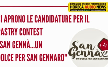 Si aprono le candidature per il pastry contest "San Gennà...Un Dolce per San Gennaro"