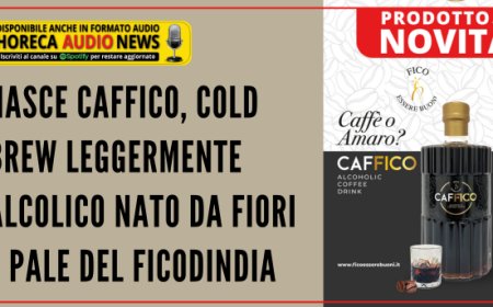 Nasce Caffico, cold brew leggermente alcolico nato da fiori e pale del ficodindia