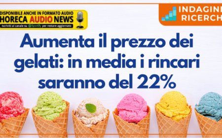 Aumenta il prezzo dei gelati: in media i rincari saranno del 22%