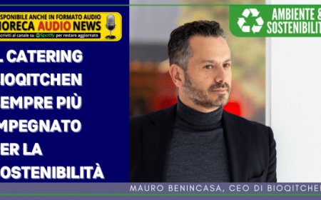 Il catering BioQitchen sempre più impegnato per la sostenibilità