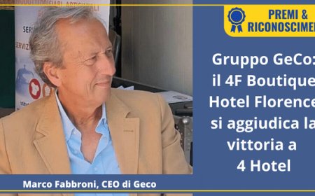 Gruppo GeCo: il 4F Boutique Hotel Florence si aggiudica la vittoria a 4 Hotel