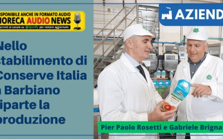 Nello stabilimento di Conserve Italia a Barbiano riparte la produzione