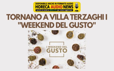 Tornano a Villa Terzaghi i "Weekend del Gusto"