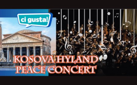 Ci Gusta supporta il Kosova Hyland Peace Concert al Pantheon di Roma