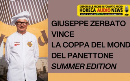 Giuseppe Zerbato vince la Coppa del Mondo del Panettone Summer Edition