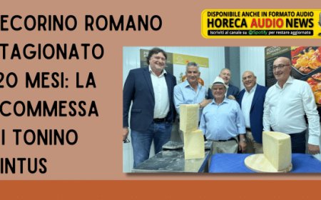 Pecorino Romano stagionato 120 mesi: la scommessa di Tonino Pintus