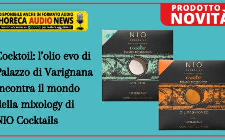 Cocktoil: l’olio evo di Palazzo di Varignana incontra il mondo della mixology di NIO Cocktails