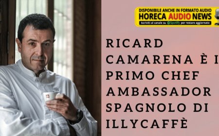 Ricard Camarena è il primo Chef Ambassador spagnolo di illycaffè