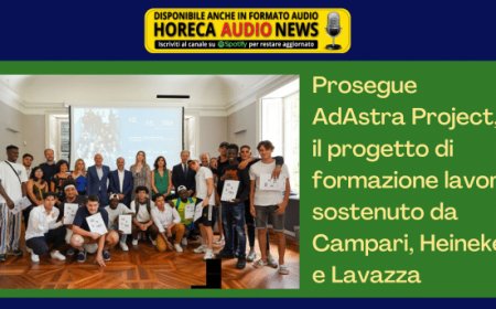 Prosegue AdAstra Project, il progetto di formazione lavoro sostenuto da Campari, Heineken e Lavazza