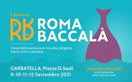 Dal 22 al 24 giugno 2023 - Roma quartiere Garbatella - Roma Baccalà