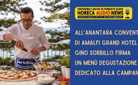 All'Anantara Convento di Amalfi Grand Hotel Gino Sorbillo firma un menù degustazione dedicato alla Campania