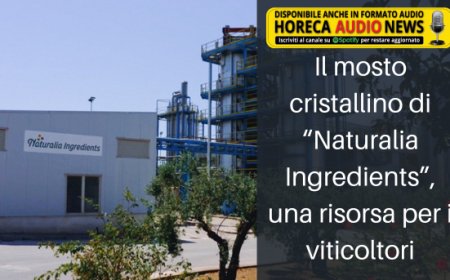 Il mosto cristallino di “Naturalia Ingredients”, una risorsa per i viticoltori