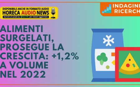 Alimenti surgelati, prosegue la crescita: +1,2% a volume nel 2022