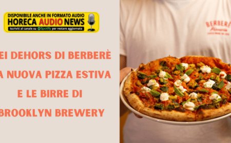 Nei dehors di Berberè la nuova pizza estiva e le birre di Brooklyn Brewery