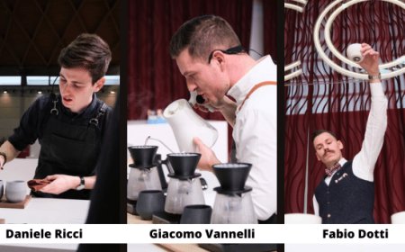 I campioni di SCA Italy ritornano dal World of Coffee ad Atene