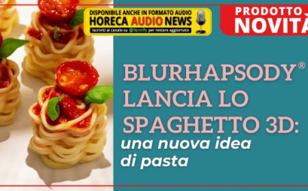 BluRhapsody® lancia lo Spaghetto 3D: una nuova idea di pasta
