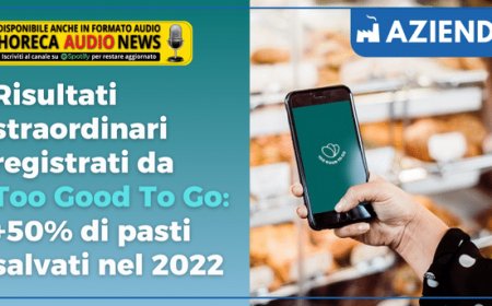 Risultati straordinari registrati da Too Good To Go: +50% di pasti salvati nel 2022