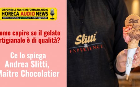 Come capire se il gelato artigianale è di qualità? Ce lo spiega Andrea Slitti, Maitre Chocolatier