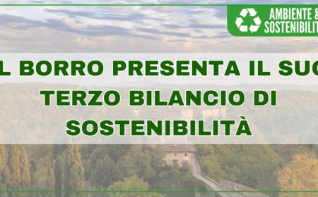 Il Borro presenta il suo terzo Bilancio di Sostenibilità