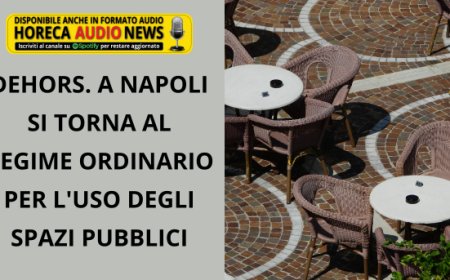 Dehors. A Napoli si torna al regime ordinario per l'uso degli spazi pubblici
