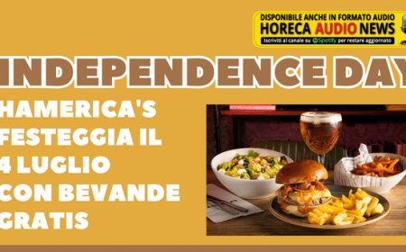 Independence Day. Hamerica's festeggia il 4 luglio con bevande gratis