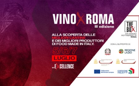 5,6,7 luglio 2023 - Roma - Vino X Roma