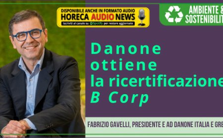 Danone ottiene la ricertificazione B Corp
