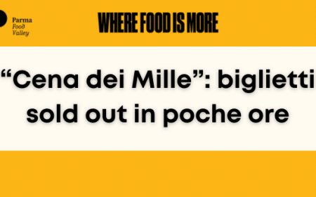 “Cena dei Mille”: biglietti sold out in poche ore