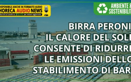 Birra Peroni: il calore del sole consente di ridurre le emissioni dello stabilimento di Bari