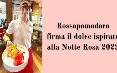 Rossopomodoro firma il dolce ispirato alla Notte Rosa 2023