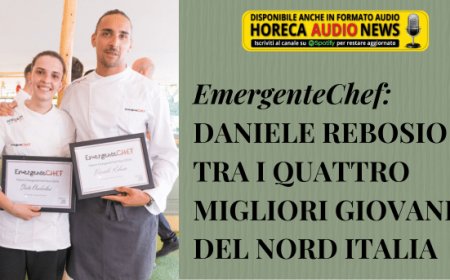 EmergenteChef: Daniele Rebosio tra i quattro migliori giovani del nord Italia