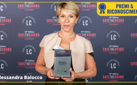 Balocco riceve il premio Save The Brand 2023