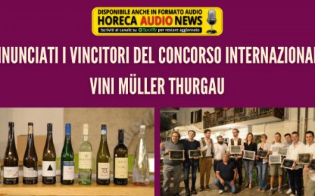 Annunciati i vincitori del Concorso Internazionale Vini Müller Thurgau