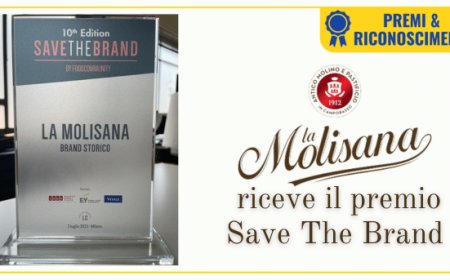 La Molisana riceve il premio Save The Brand