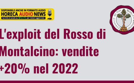 L'exploit del Rosso di Montalcino: vendite +20% nel 2022