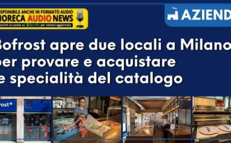 Bofrost apre due locali a Milano per provare e acquistare le specialità del catalogo