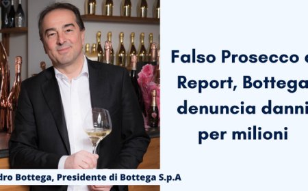 Falso Prosecco a Report, Bottega denuncia danni per milioni
