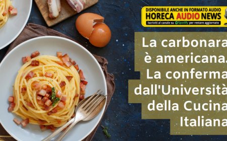 La carbonara è americana. La conferma dall'Università della Cucina Italiana