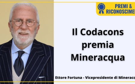 Il Codacons premia Mineracqua