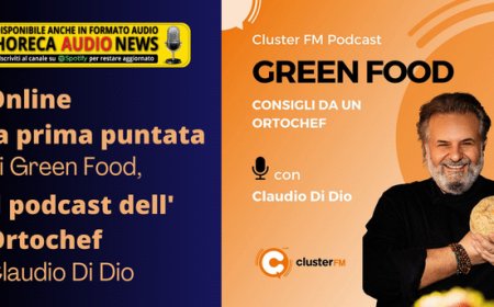 Online la prima puntata di Green Food, il podcast dell'Ortochef Claudio Di Dio