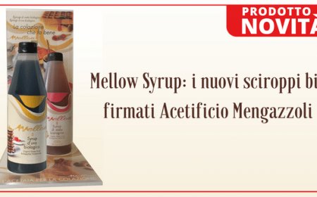 Mellow Syrup: i nuovi sciroppi bio firmati Acetificio Mengazzoli