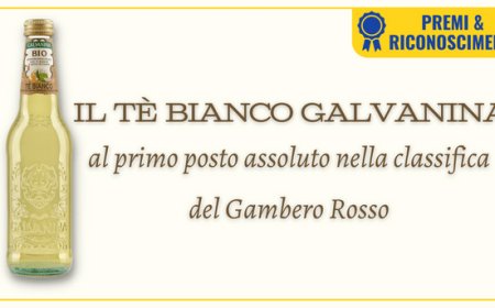 Il tè bianco Galvanina al primo posto assoluto nella classifica del Gambero Rosso