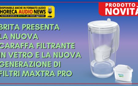 Brita presenta la nuova caraffa filtrante in vetro e la nuova generazione di filtri MAXTRA PRO