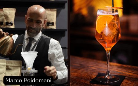 Coffee Spritz: la ricetta del campione italiano di Cocktail al Caffè Marco Poidomani