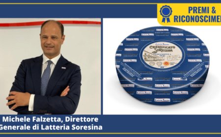 Gorgonzola Soresina miglior formaggio italiano, Gold Medal all'ICDA