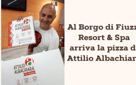 Al Borgo di Fiuzzi Resort & Spa arriva la pizza di Attilio Albachiara
