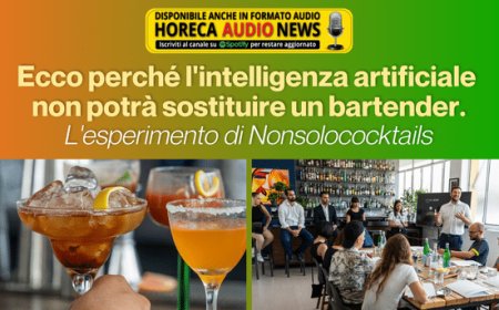 Ecco perché l'intelligenza artificiale non potrà sostituire un bartender. L'esperimento di Nonsolococktails
