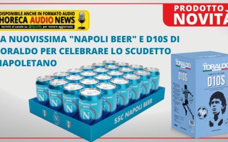 La nuovissima "Napoli Beer" e D10S di Toraldo per celebrare lo scudetto napoletano