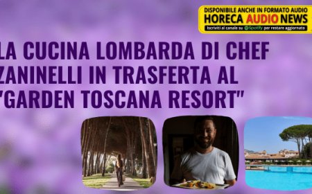La cucina lombarda di chef Zaninelli in trasferta al "Garden Toscana Resort"