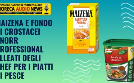 Maizena e Fondo di Crostacei Knorr Professional alleati degli chef per i piatti di pesce